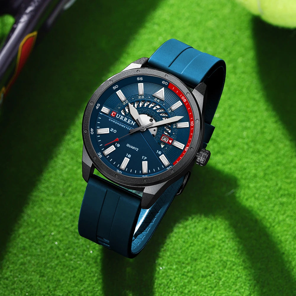 CURREN Men's Luxury Waterproof Sport Automatic Watch
