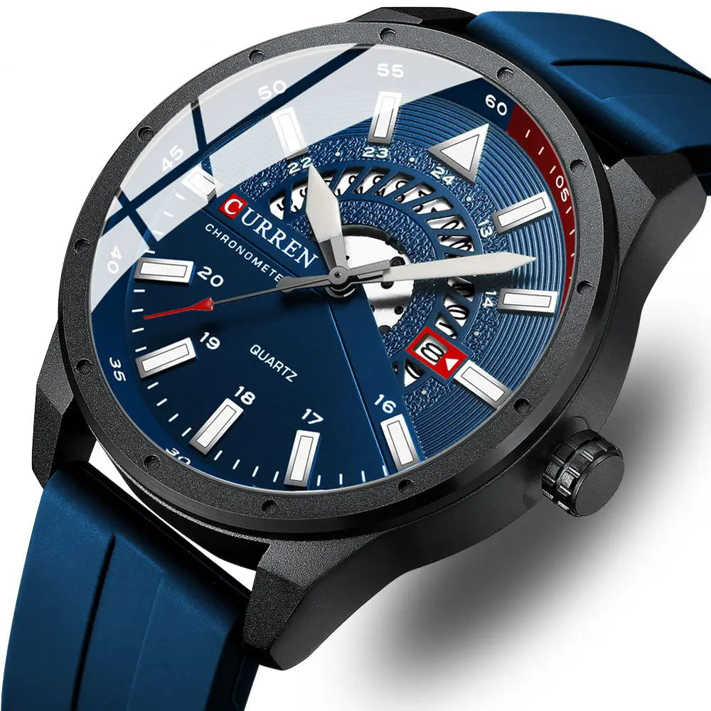CURREN Men's Luxury Waterproof Sport Automatic Watch