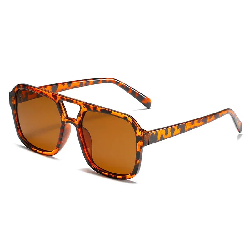Vintage Square Sunglasses Woman Fashion Retro Sun Glasses