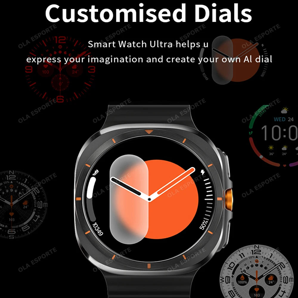 New Galaxy Watch 7 Ultra Smart Bracelet Men