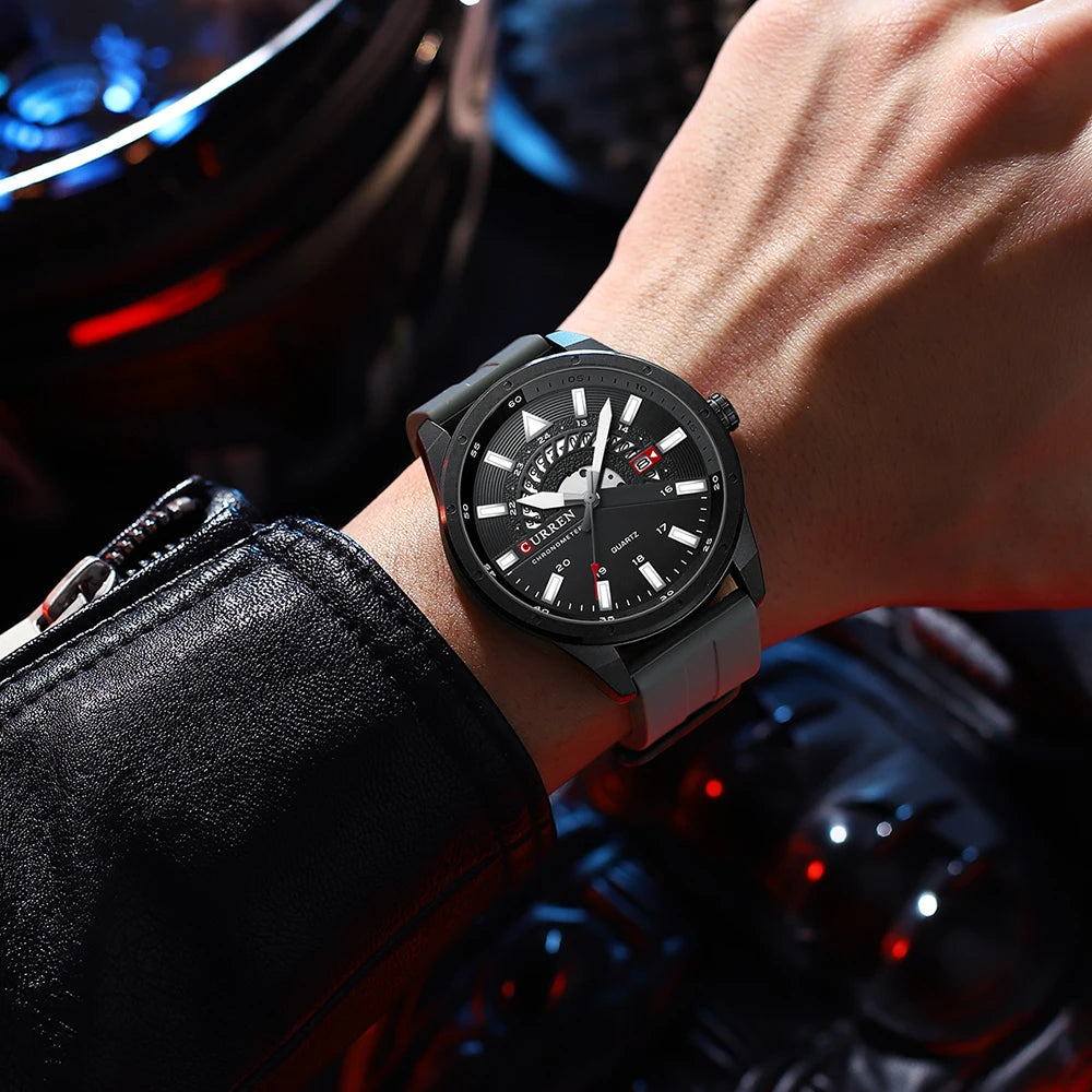 CURREN Men's Luxury Waterproof Sport Automatic Watch