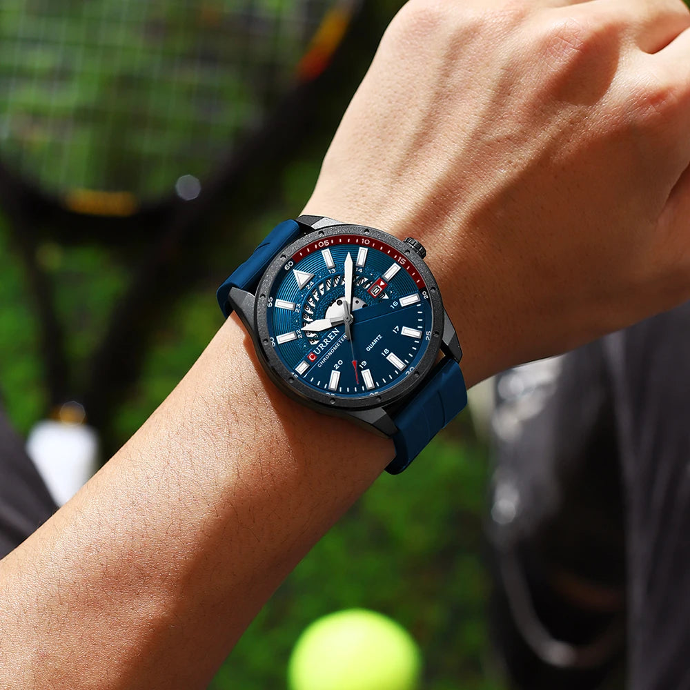 CURREN Men's Luxury Waterproof Sport Automatic Watch