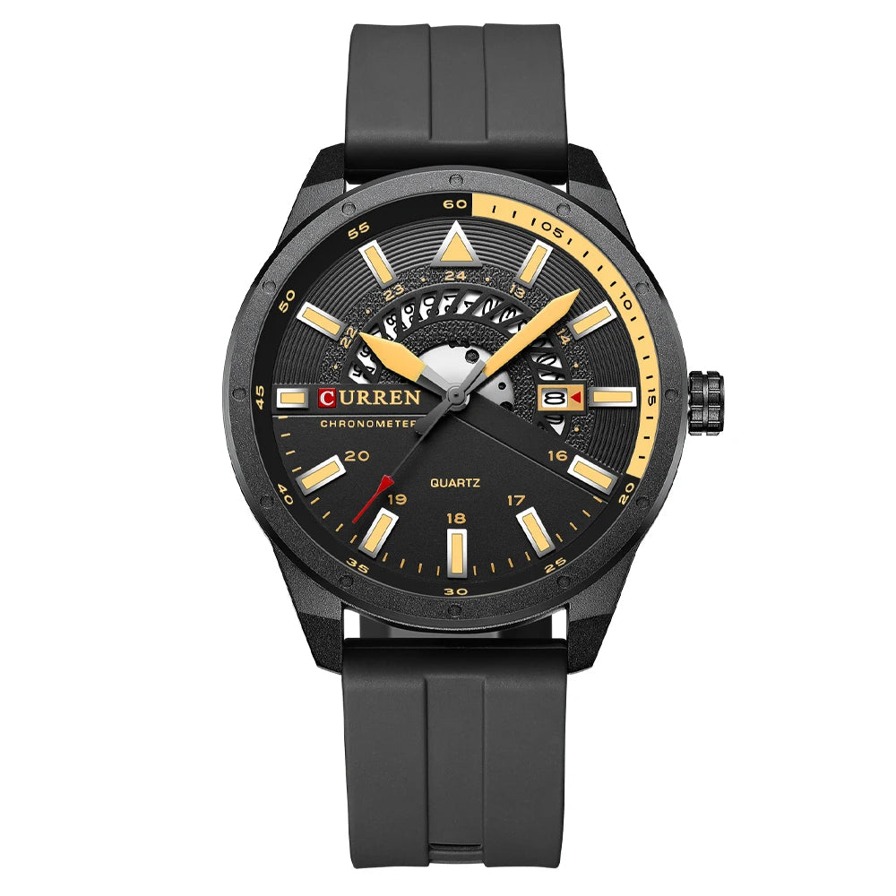 CURREN Men's Luxury Waterproof Sport Automatic Watch