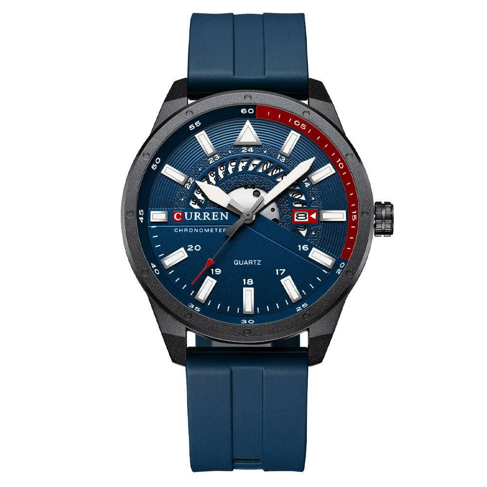 CURREN Men's Luxury Waterproof Sport Automatic Watch