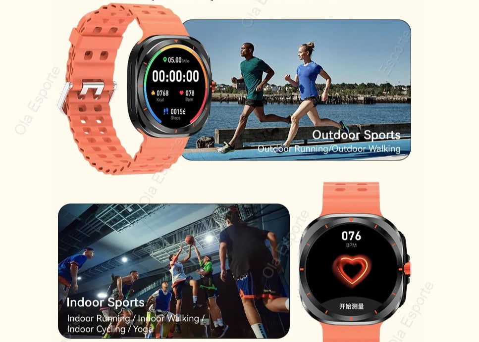 New Galaxy Watch 7 Ultra Smart Bracelet Men
