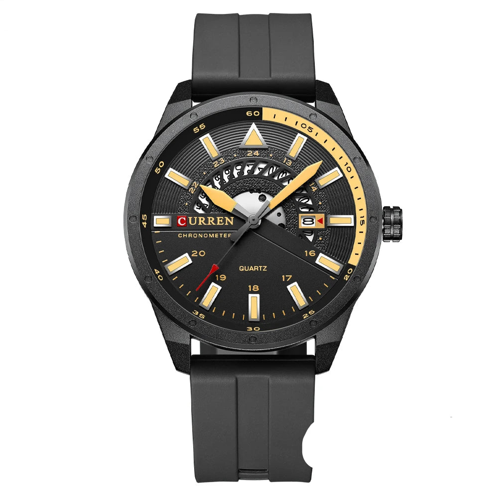 CURREN Men's Luxury Waterproof Sport Automatic Watch