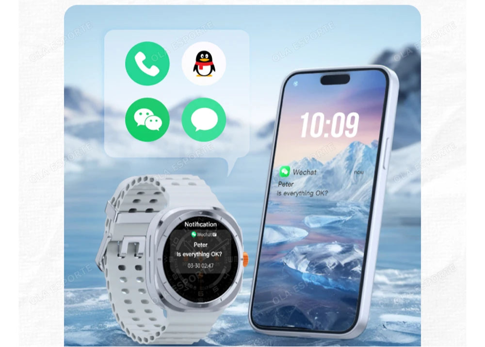 New Galaxy Watch 7 Ultra Smart Bracelet Men