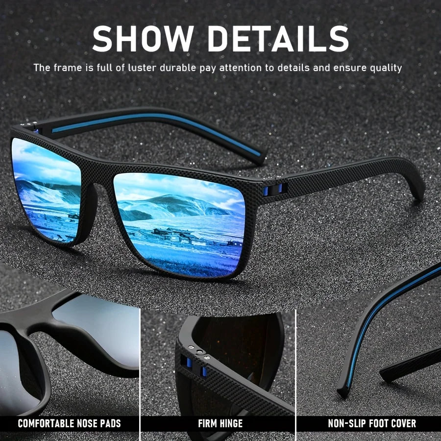 Polarized Sunglasses Men Women UV400 Fishing Sport Eyewear