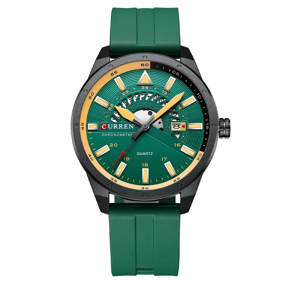 CURREN Men's Luxury Waterproof Sport Automatic Watch